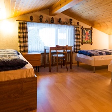 gehe zu den Schlafzimmer